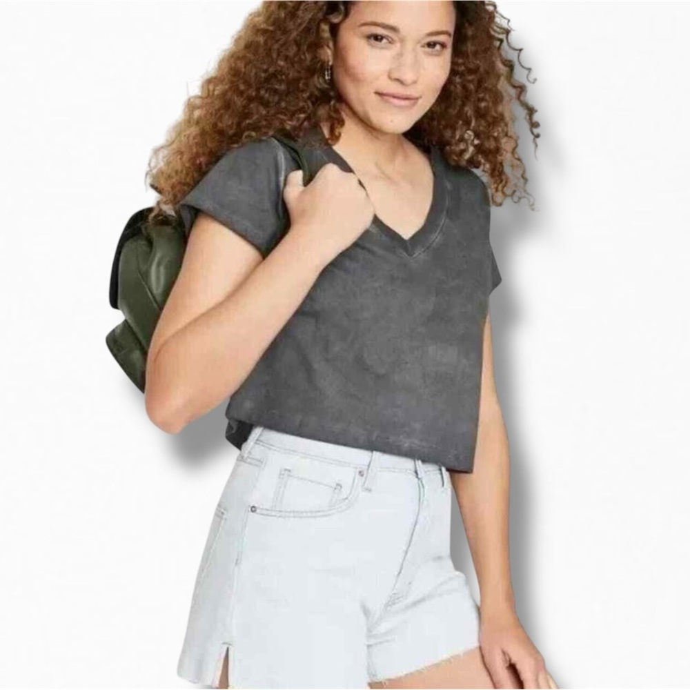 NWT! Wild Fable Super High-Rise Cutoff Denim Short